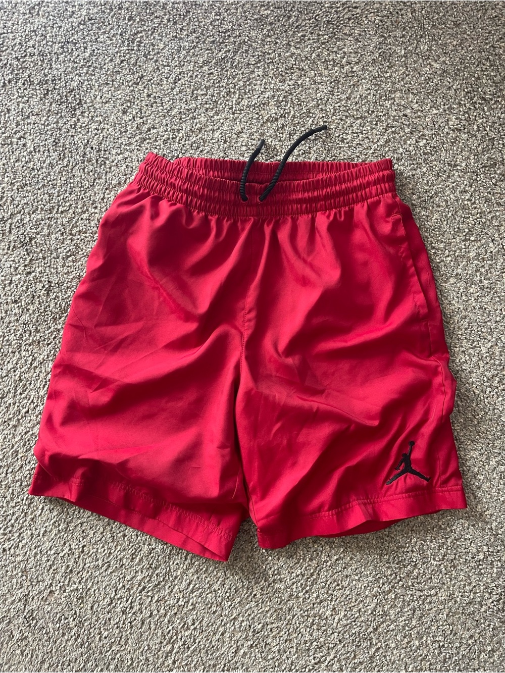 Jordan Red Boys Athletic Shorts